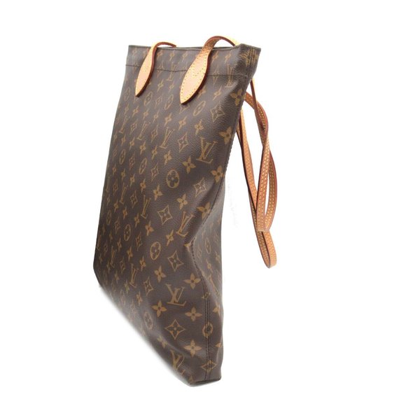 LOUIS VUITTON Carry it Tote Bag M45199 Monogram canvas Brown Used unisex LV - Picture 5 of 12